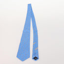 Salvatore Ferragamo Necktie Silk Set of 5 Navy Yellow blue Auth 174936-2