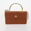 GIVENCHY Hand Bag Suede Leather 6 Set Black Green Red Auth 174943-17