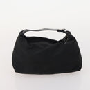 BALENCIAGA Bottega Bag Nylon Leather 6 Set Black Brown beige Auth 174944-10