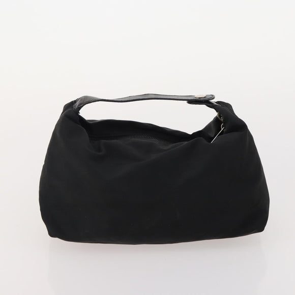 BALENCIAGA Bottega Bag Nylon Leather 6 Set Black Brown beige Auth 174944