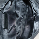 BALENCIAGA Bottega Bag Nylon Leather 6 Set Black Brown beige Auth 174944-17