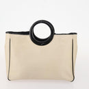 BALENCIAGA Bottega Bag Nylon Leather 6 Set Black Brown beige Auth 174944-6