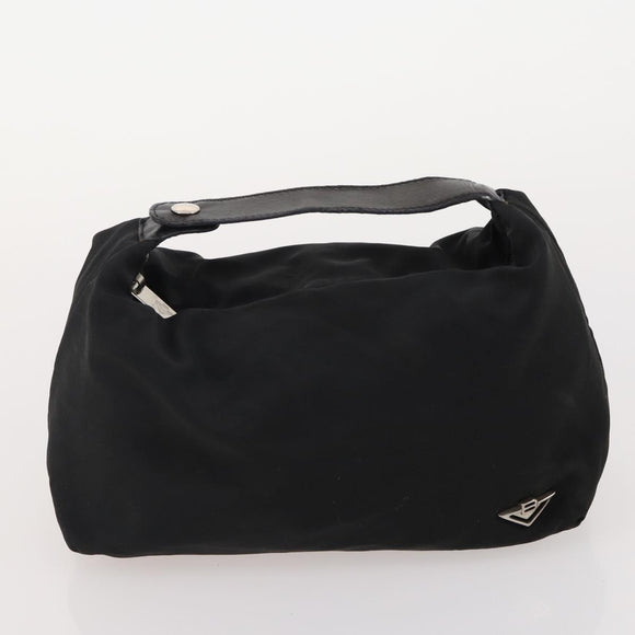 BALENCIAGA Bottega Bag Nylon Leather 6 Set Black Brown beige Auth 174944