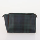 Poro Ralph Lauren Shoulder Bag PVC Leather 3 Set Green Auth 174945-10