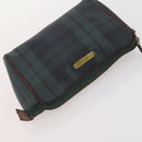 Poro Ralph Lauren Shoulder Bag PVC Leather 3 Set Green Auth 174945-12