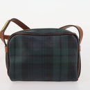 Poro Ralph Lauren Shoulder Bag PVC Leather 3 Set Green Auth 174945-16