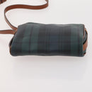 Poro Ralph Lauren Shoulder Bag PVC Leather 3 Set Green Auth 174945-20