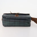 Poro Ralph Lauren Shoulder Bag PVC Leather 3 Set Green Auth 174945-6