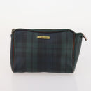 Poro Ralph Lauren Shoulder Bag PVC Leather 3 Set Green Auth 174945-9