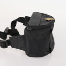 Gianni Versace MCM Saint Laurent Bag Nylon Leather 4 Set Black Navy Auth 174946-10