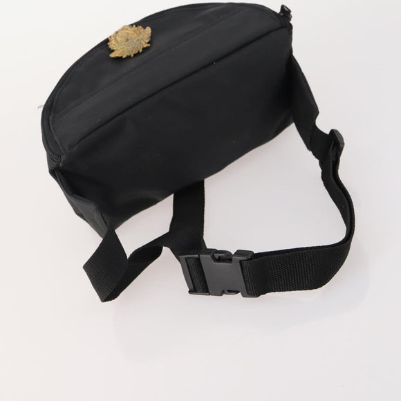 Gianni Versace MCM Saint Laurent Bag Nylon Leather 4 Set Black Navy Auth 174946