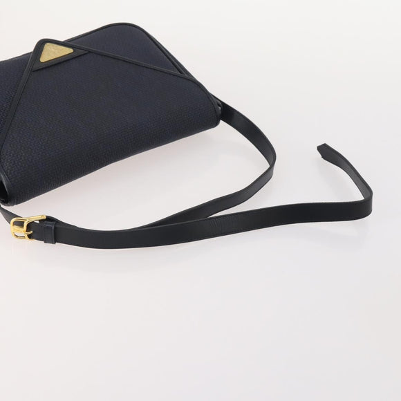 Gianni Versace MCM Saint Laurent Bag Nylon Leather 4 Set Black Navy Auth 174946