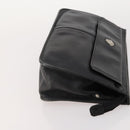 Gianni Versace MCM Saint Laurent Bag Nylon Leather 4 Set Black Navy Auth 174946-4