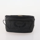 Gianni Versace MCM Saint Laurent Bag Nylon Leather 4 Set Black Navy Auth 174946-8