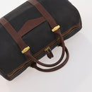 Dunhill Boston Bag Leather 3 Set Black Auth 174949-12