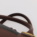 Dunhill Boston Bag Leather 3 Set Black Auth 174949-13