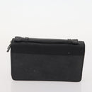 Dunhill Boston Bag Leather 3 Set Black Auth 174949-17