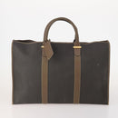 Dunhill Boston Bag Leather 3 Set Black Auth 174949-2