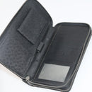 Dunhill Boston Bag Leather 3 Set Black Auth 174949-22