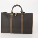 Dunhill Boston Bag Leather 3 Set Black Auth 174949-3