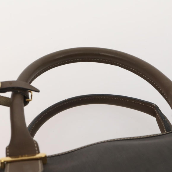 Dunhill Boston Bag Leather 3 Set Black Auth 174949