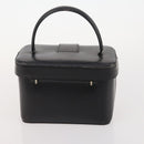CELINE Macadam Canvas Hand Bag PVC Leather 3 Set Brown Black Auth 174950-11
