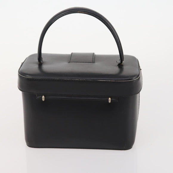 CELINE Macadam Canvas Hand Bag PVC Leather 3 Set Brown Black Auth 174950