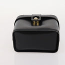 CELINE Macadam Canvas Hand Bag PVC Leather 3 Set Brown Black Auth 174950-15