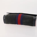 GUCCI GG Supreme Web Sherry Line Tasche PVC Wildleder 5er Set Marine Beige Auth 174951-11