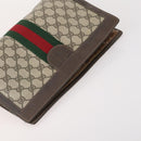 GUCCI GG Supreme Web Sherry Line Tasche PVC Wildleder 5er Set Marine Beige Auth 174951-4