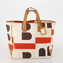 DOLCE&GABBANA Tod's Chloe Bally Bag Suede 6 Set Beige Brown White Auth 174952-6