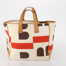 DOLCE&GABBANA Tod's Chloe Bally Bag Suede 6 Set Beige Brown White Auth 174952-7
