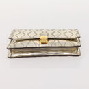 Miu Miu Shoulder Bag Leather 4 Set Blue Pink beige Auth 174955-24