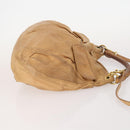 Miu Miu Shoulder Bag Leather 4 Set Blue Pink beige Auth 174955-4