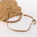 Miu Miu Shoulder Bag Leather 4 Set Blue Pink beige Auth 174955-5