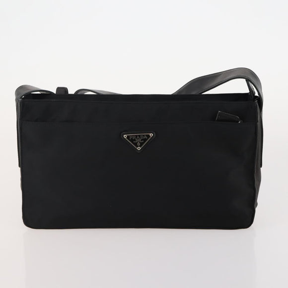 PRADA Shoulder Bag Nylon 5 Set Green Black pink Auth 174956
