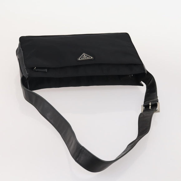 PRADA Shoulder Bag Nylon 5 Set Green Black pink Auth 174956