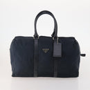 PRADA Boston Bag Nylon 3 Set Red Black Auth 174960-9