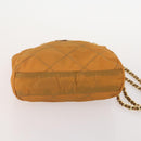 PRADA Chain Shoulder Bag Nylon 3 Set Beige Black Green Auth 174962-14