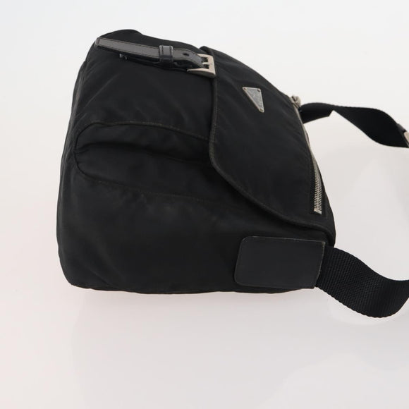PRADA Shoulder Bag Nylon 5 Set Black Auth 174963