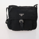 PRADA Shoulder Bag Nylon 5 Set Black Auth 174963-19