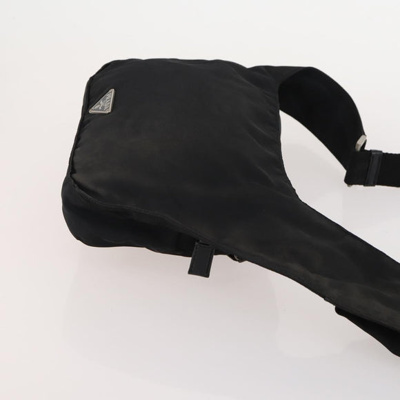 PRADA Shoulder Bag Nylon 5 Set Black Auth 174963