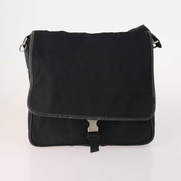 PRADA Shoulder Bag Nylon 5 Set Black Auth 174963