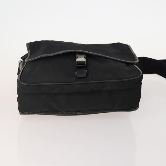 PRADA Shoulder Bag Nylon 5 Set Black Auth 174963