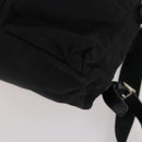 PRADA Backpack Nylon 2 Set Black Auth 174965-17