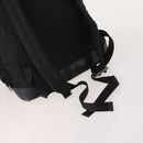 PRADA Backpack Nylon 2 Set Black Auth 174965-6
