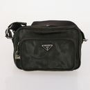 PRADA Shoulder Bag Nylon 5 Set Green Black Red Auth 174966-12