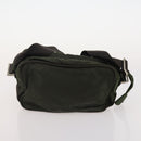 PRADA Shoulder Bag Nylon 5 Set Green Black Red Auth 174966-13