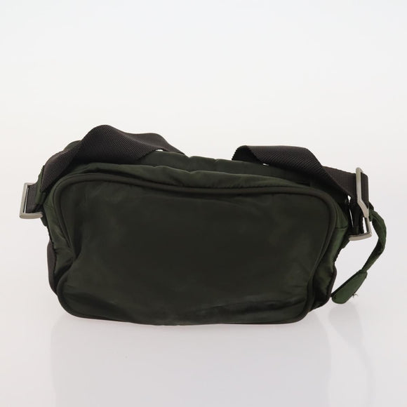 PRADA Shoulder Bag Nylon 5 Set Green Black Red Auth 174966