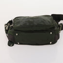 PRADA Shoulder Bag Nylon 5 Set Green Black Red Auth 174966-15
